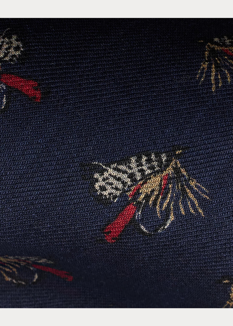 Vintage-Inspired Fish-Lure Challis Tie 3