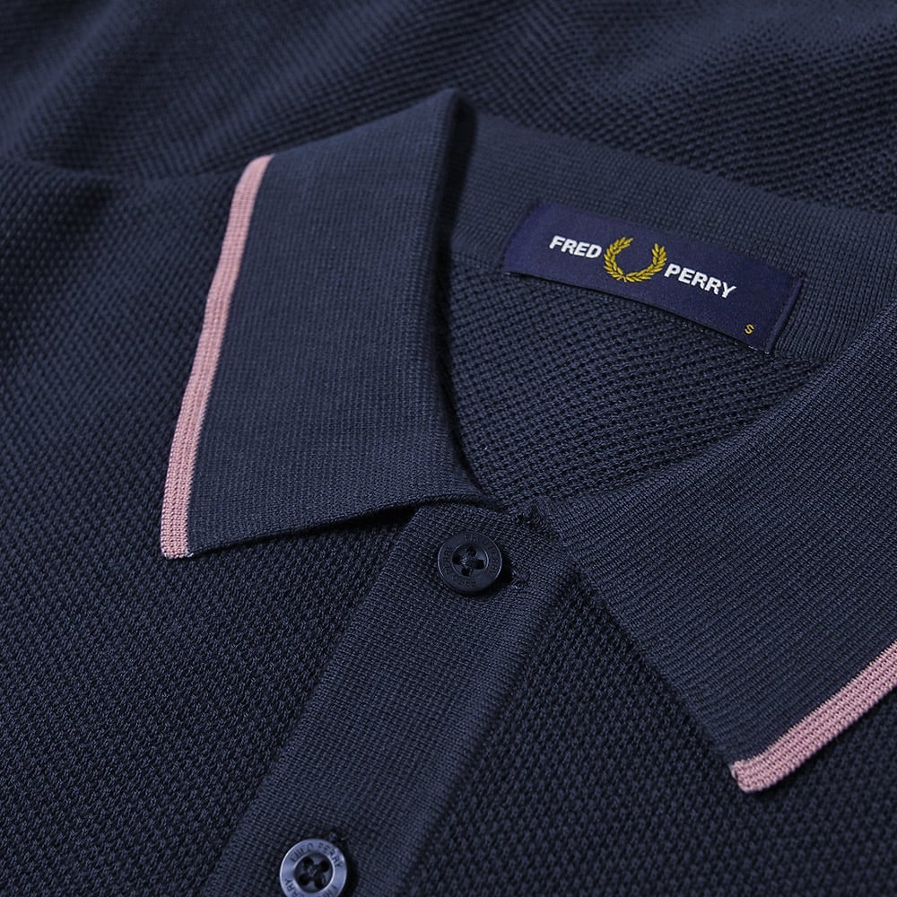 Fred Perry Tipped Knitted Polo - 2