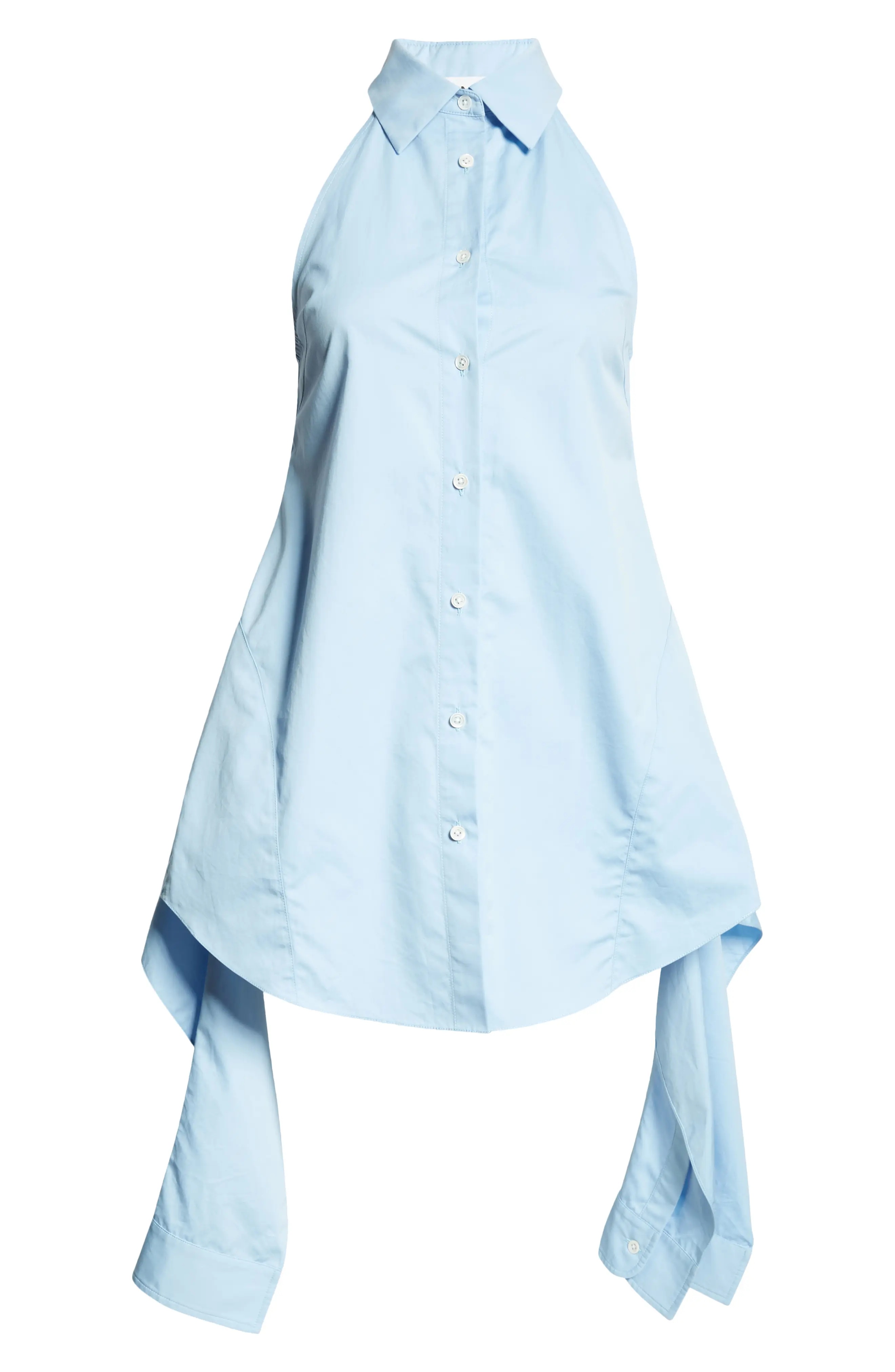 Deconstructed Button-Up Shirt - 5