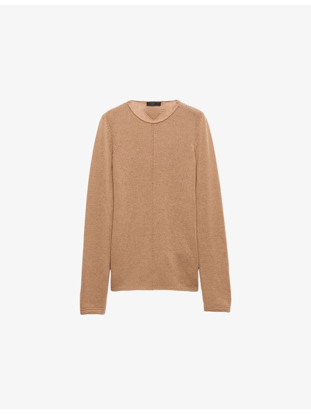 Knitted Crewneck Cashmere Jumper - 1
