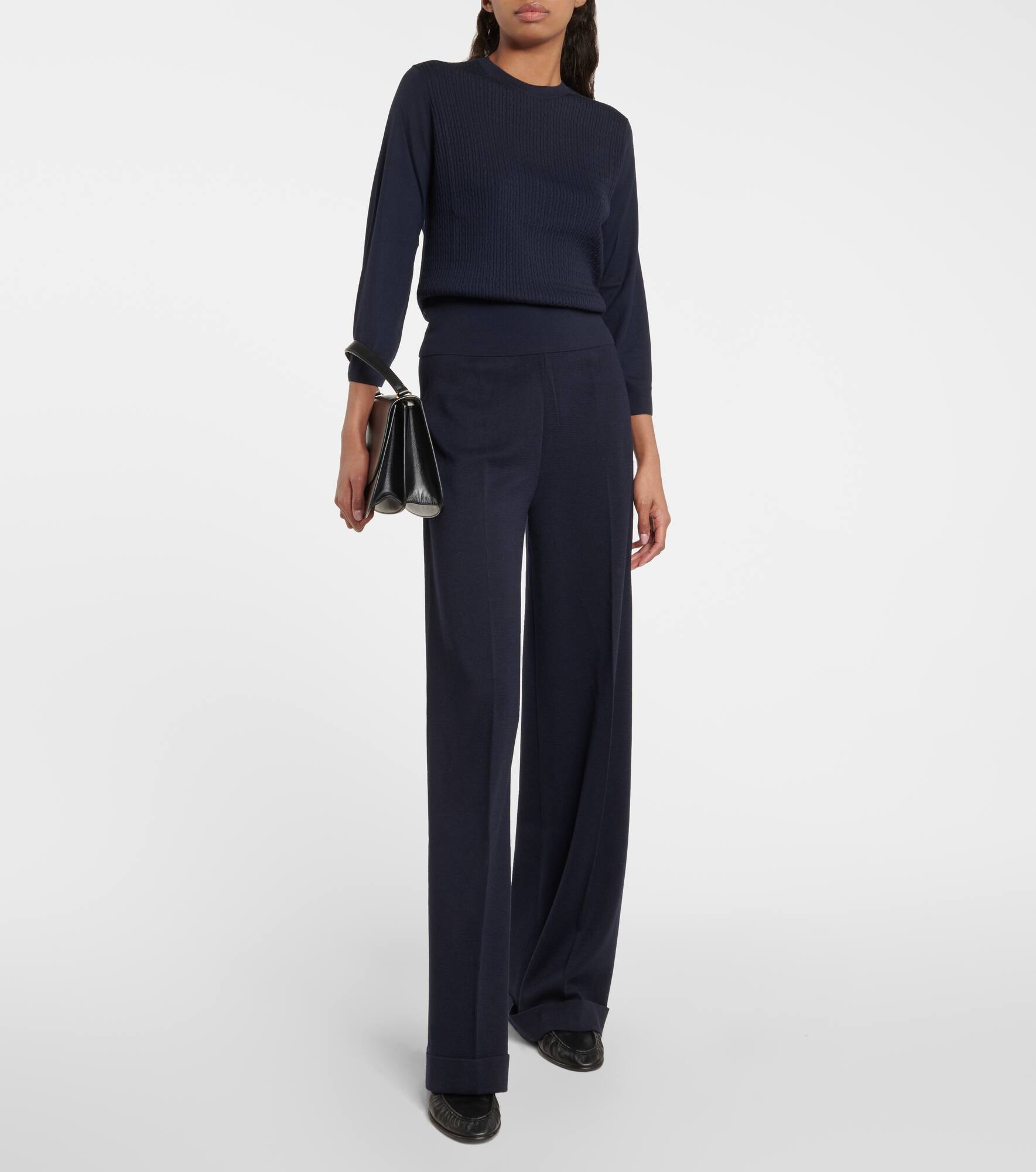 Cashmere and silk pants - 2