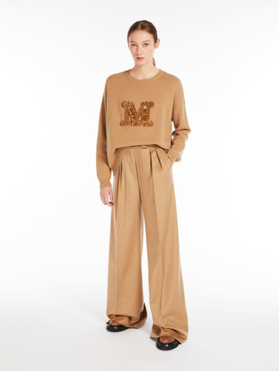 Max Mara PALATO Jewel embroidered cashmere jumper outlook