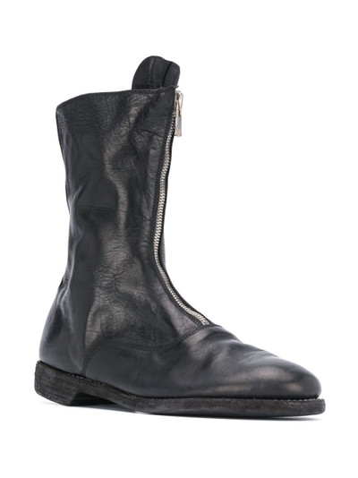 Guidi front zip ankle boots outlook