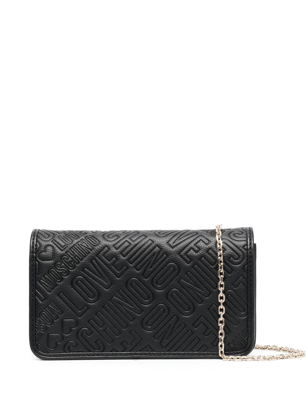 embossed-logo crossbody-bag - 1