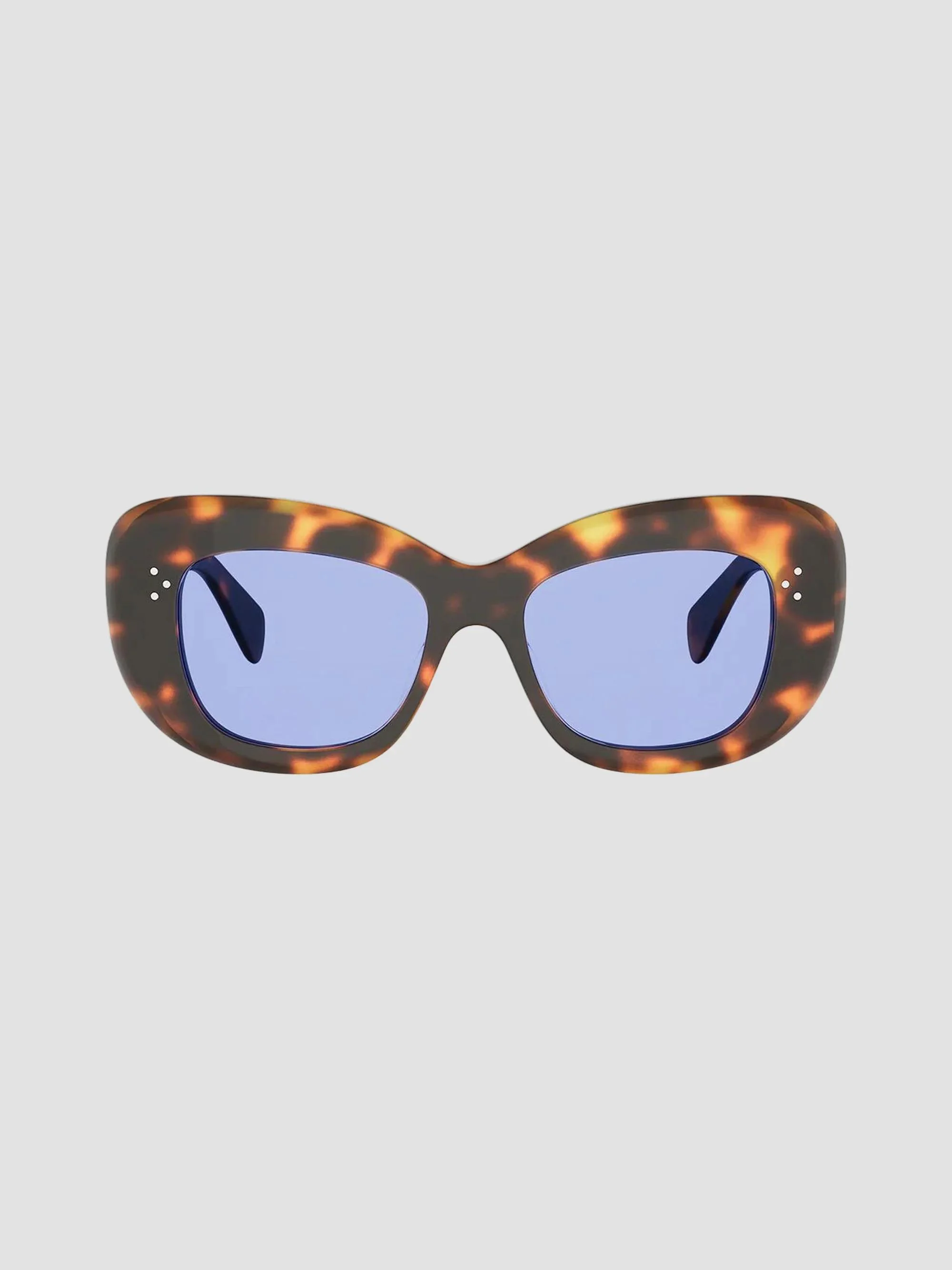 Women's Diane 53MM Cat-Eye Sunglasses - Brown Blue - 1
