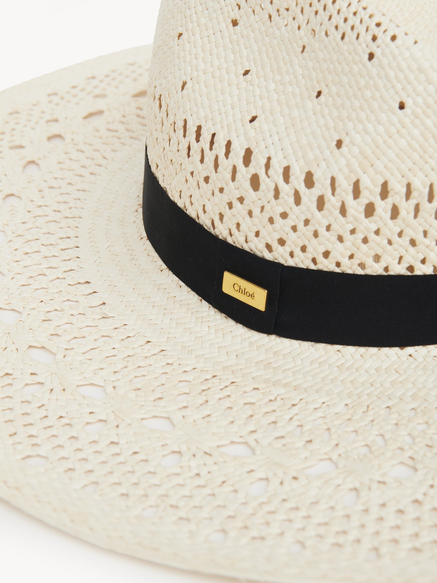 THE CHLOÉ PANAMA HAT IN PALM STRAW - 3