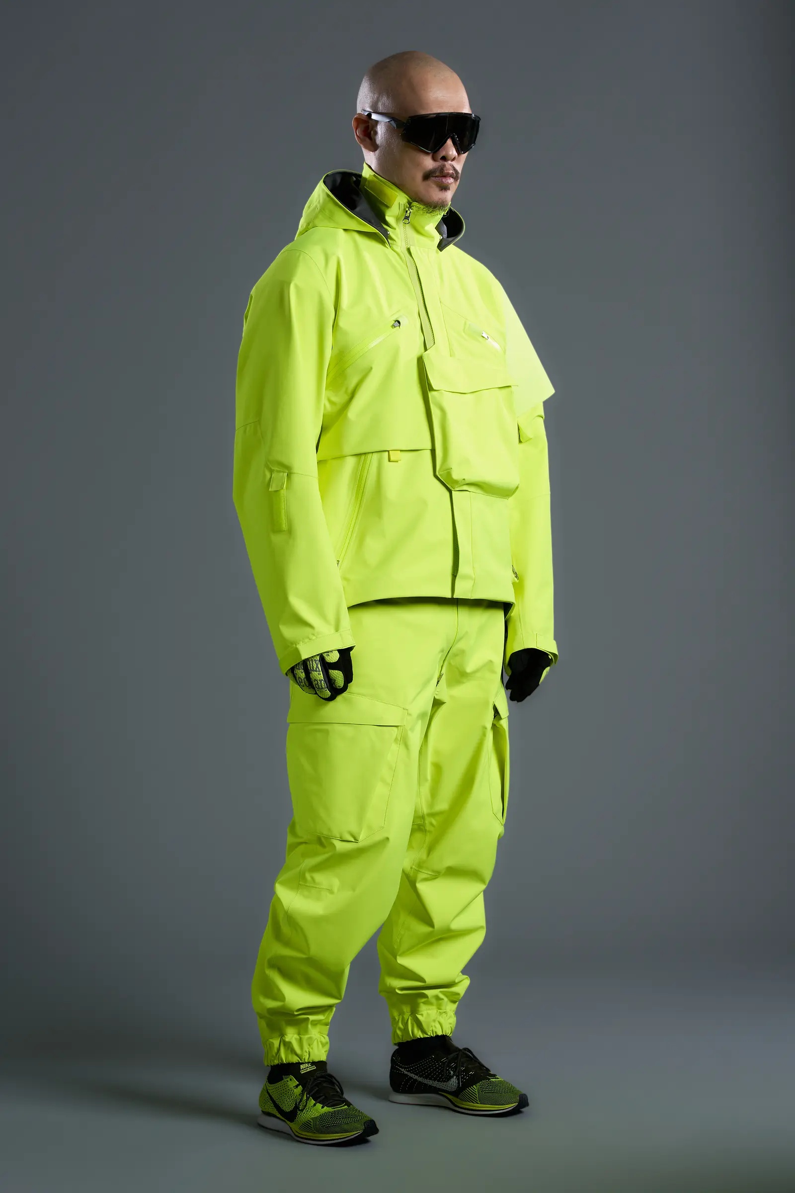 J1W-GTV 2.5L Gore-Tex Interops Jacket Hi-Vis Yellow - 6