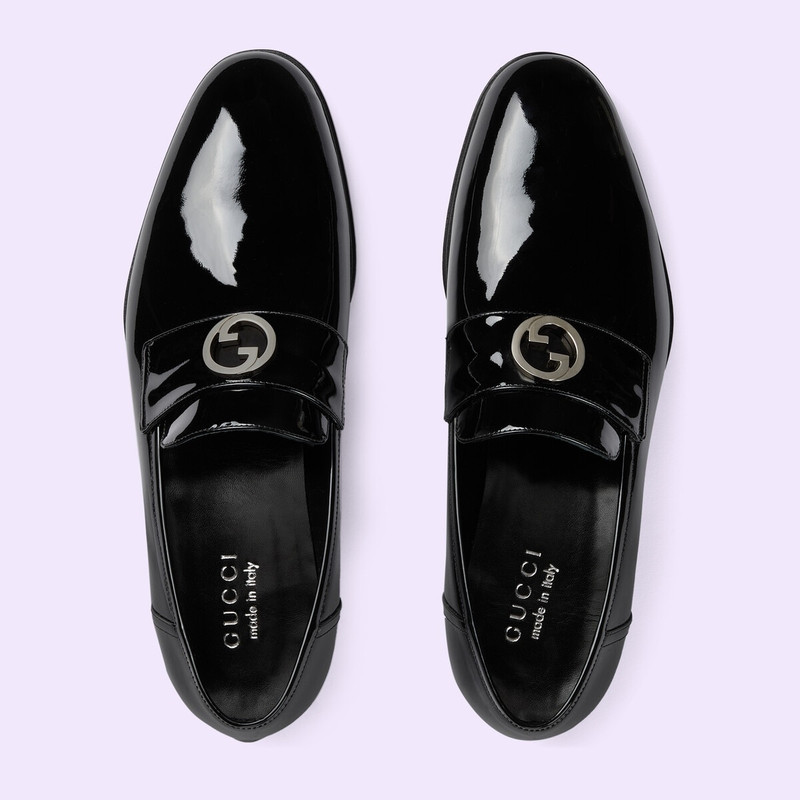 GUCCI Men's Interlocking G loafer outlook