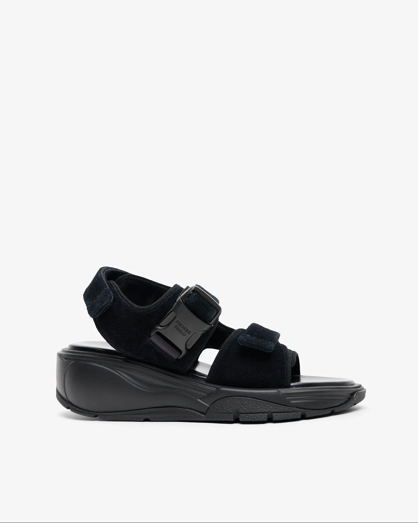 Pace runner black flat sandals - 1