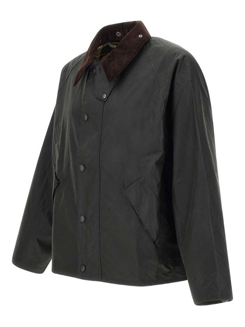 Transport Waxed corduroy-collar jacket 3