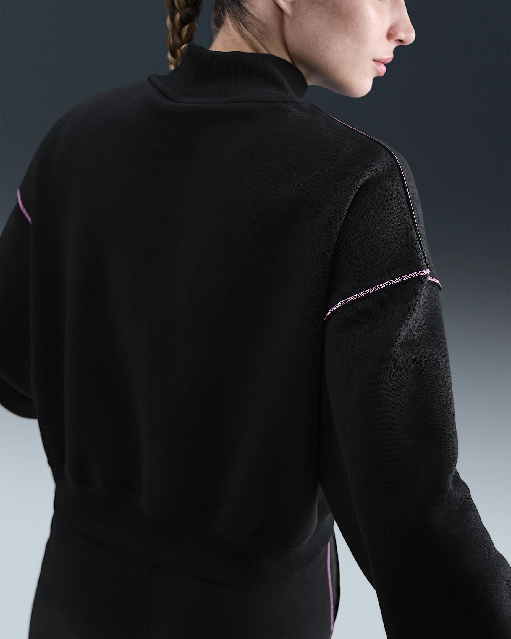 Nike Sportswear Phoenix Fleece Women's Mock-Neck Sweatshirt - 2