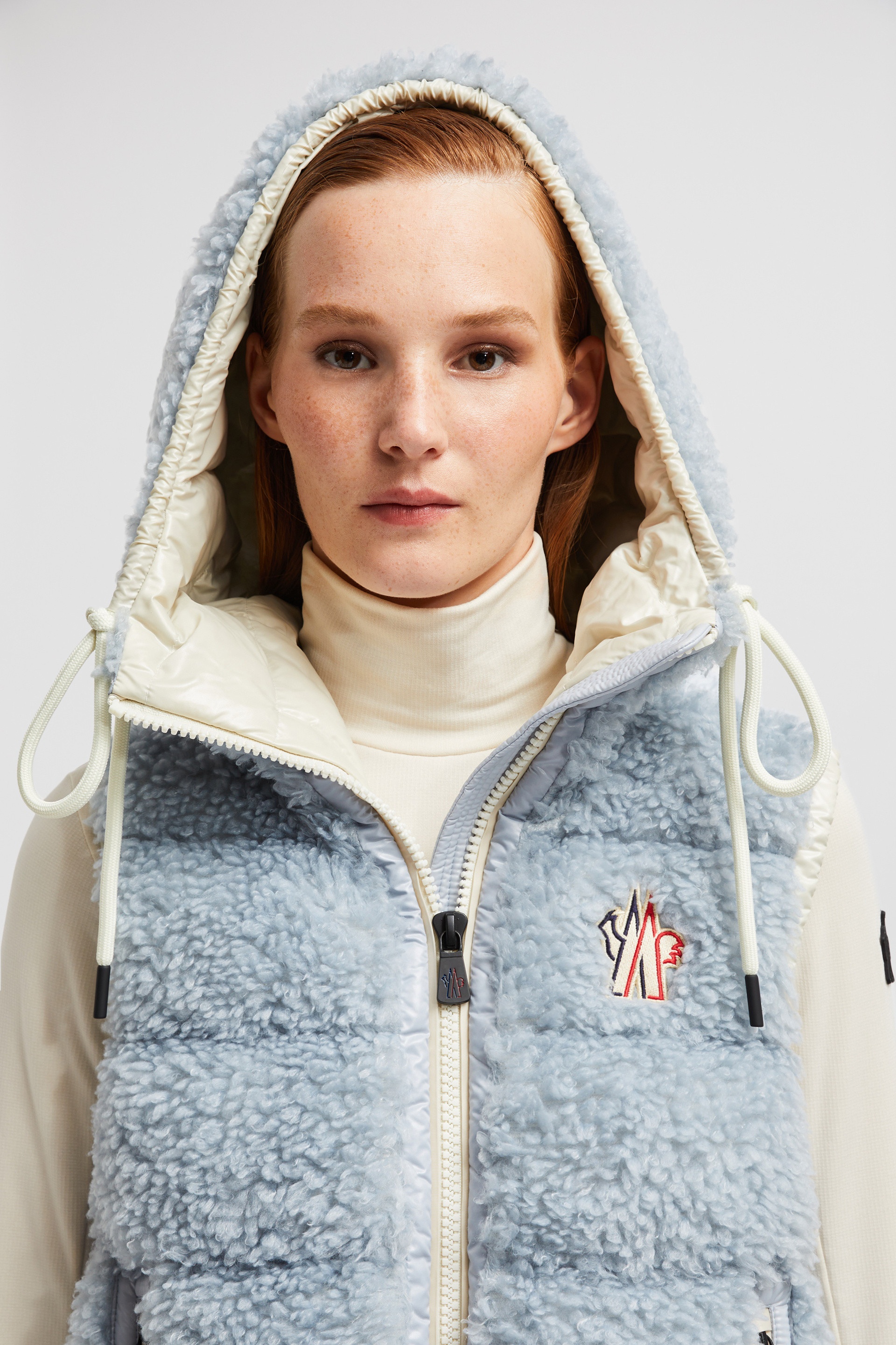 Padded Teddy Zip-Up Vest - 7