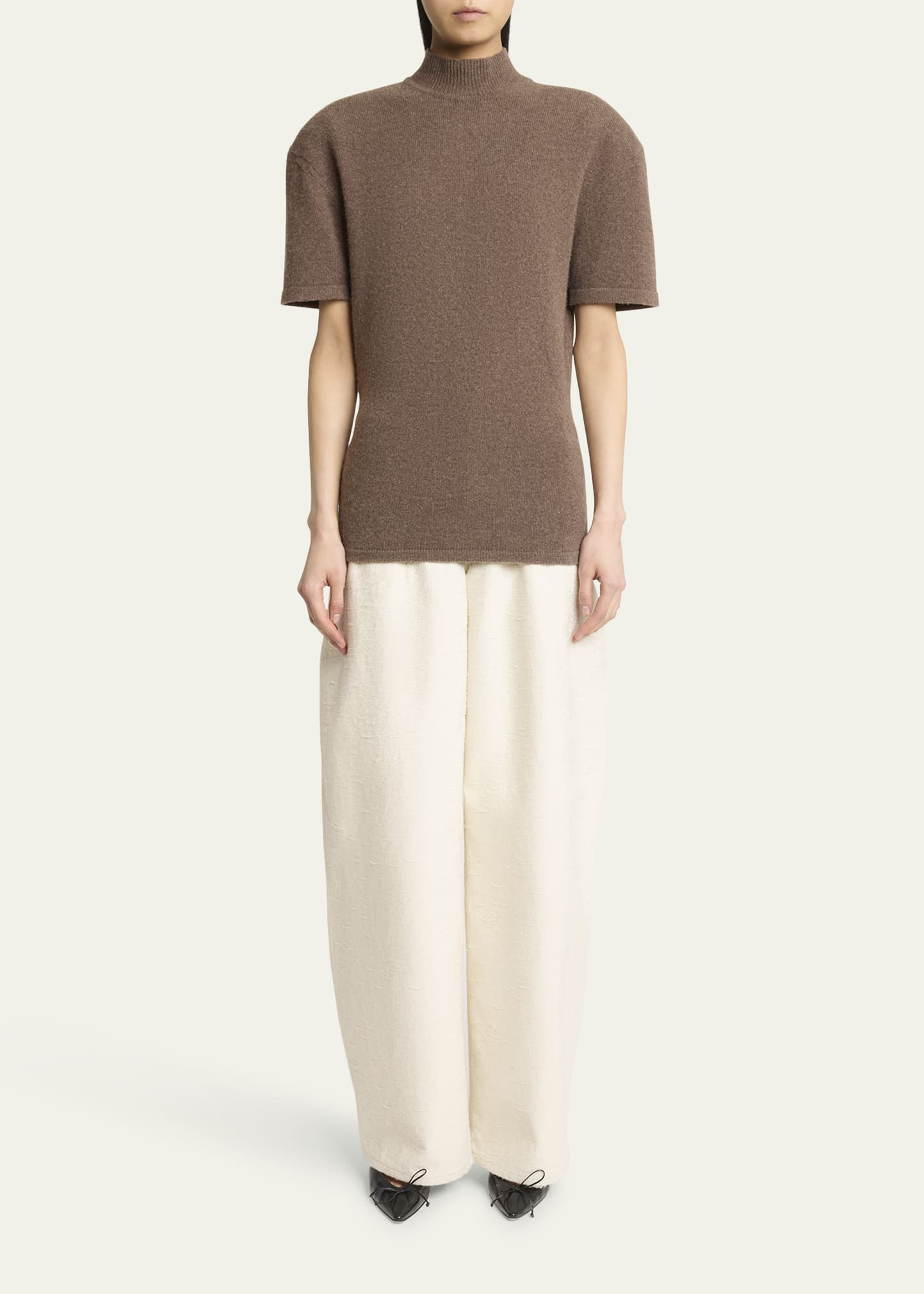 The Castagna Short-Sleeve Sweater - 2