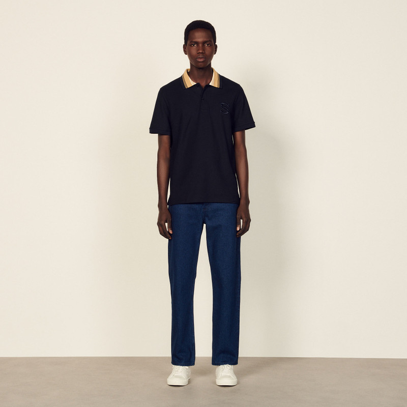 Embroidered polo shirt 6