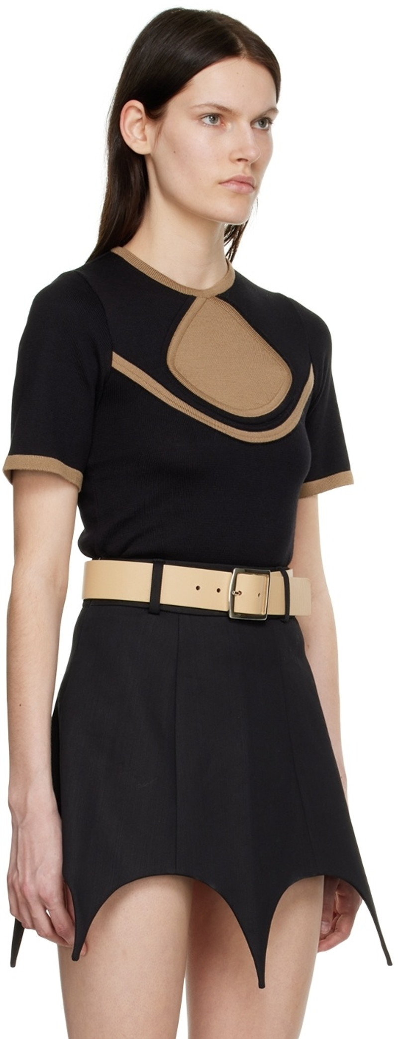 FIDAN NOVRUZOVA Black Cotton Sweater outlook