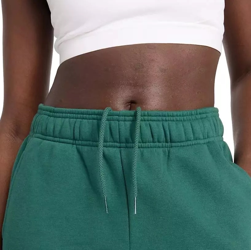 Women's Graphic Fleece Pants - Green - 4