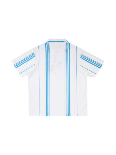 Supreme striped soccer shirt outlook