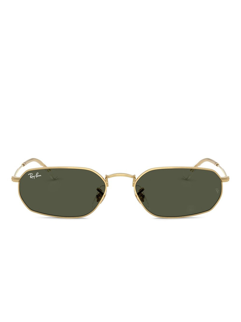 geometric-frame sunglasses 1