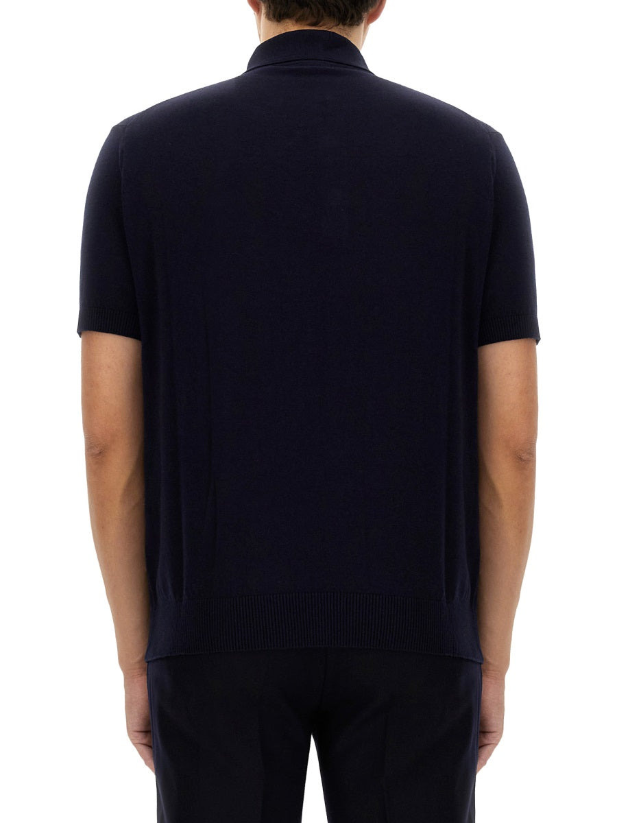 Etro Men Polo Shirt With Pegasus Embroidery - 4
