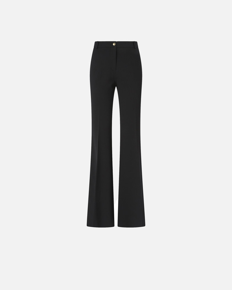 FULL MILANO-KNIT FLARE-FIT TROUSERS 1