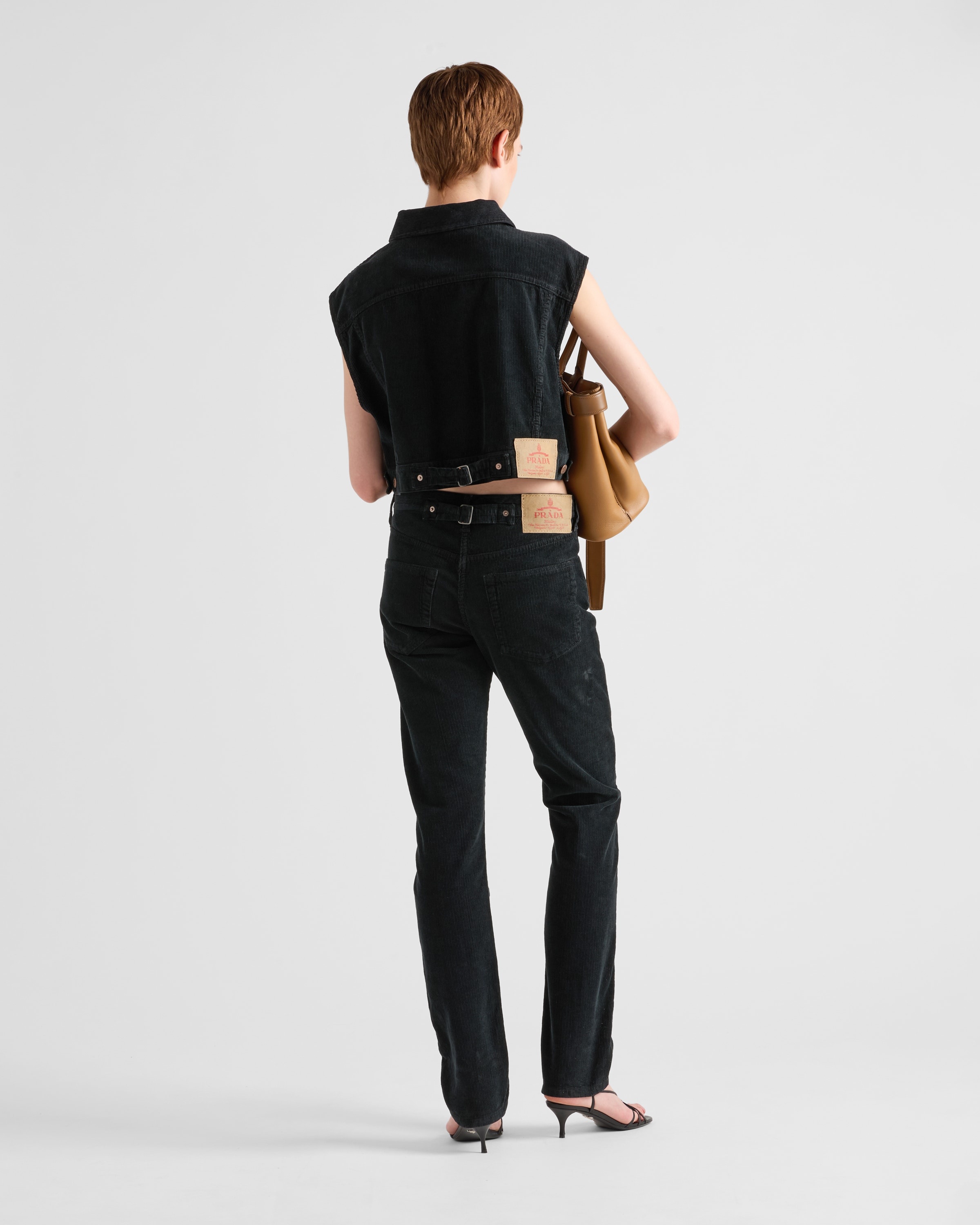 【プラダ・PRADA】Five-pocket corduroy jeans Prada Five-pocket corduroy jeans | REVERSIBLE