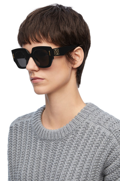 Loewe Square Screen sunglasses in acetate outlook
