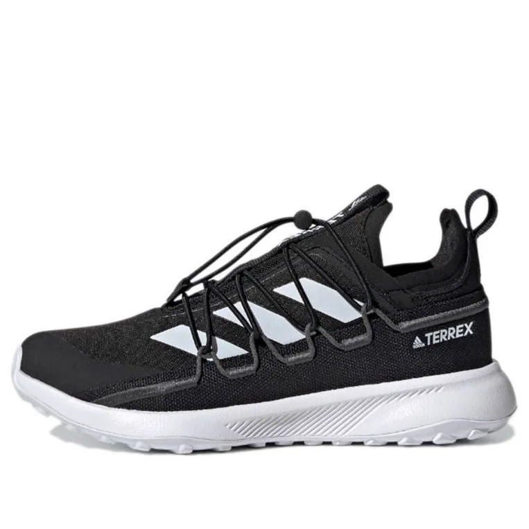 (WMNS) adidas Terrex Voyager 21 Canvas Travel 'Black White' FZ3336 - 1