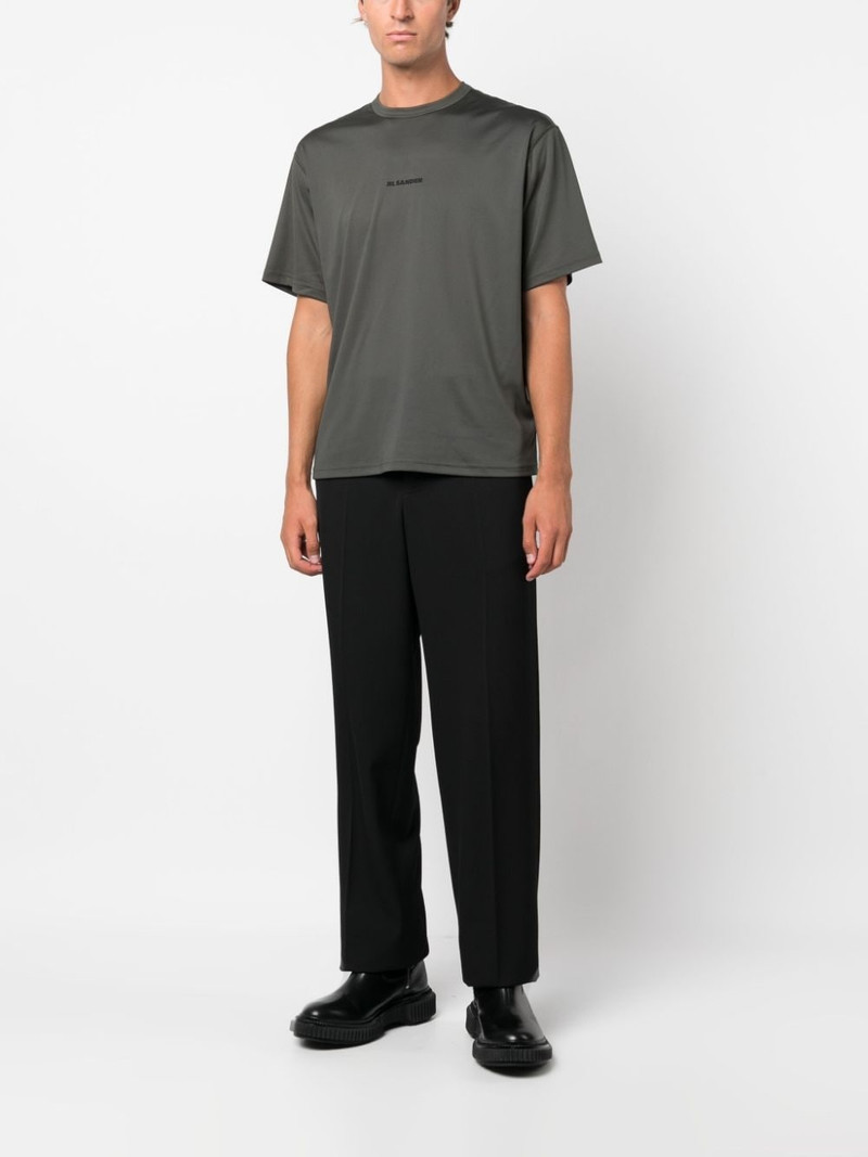 Jil Sander logo-print shortsleeved t-shirt outlook