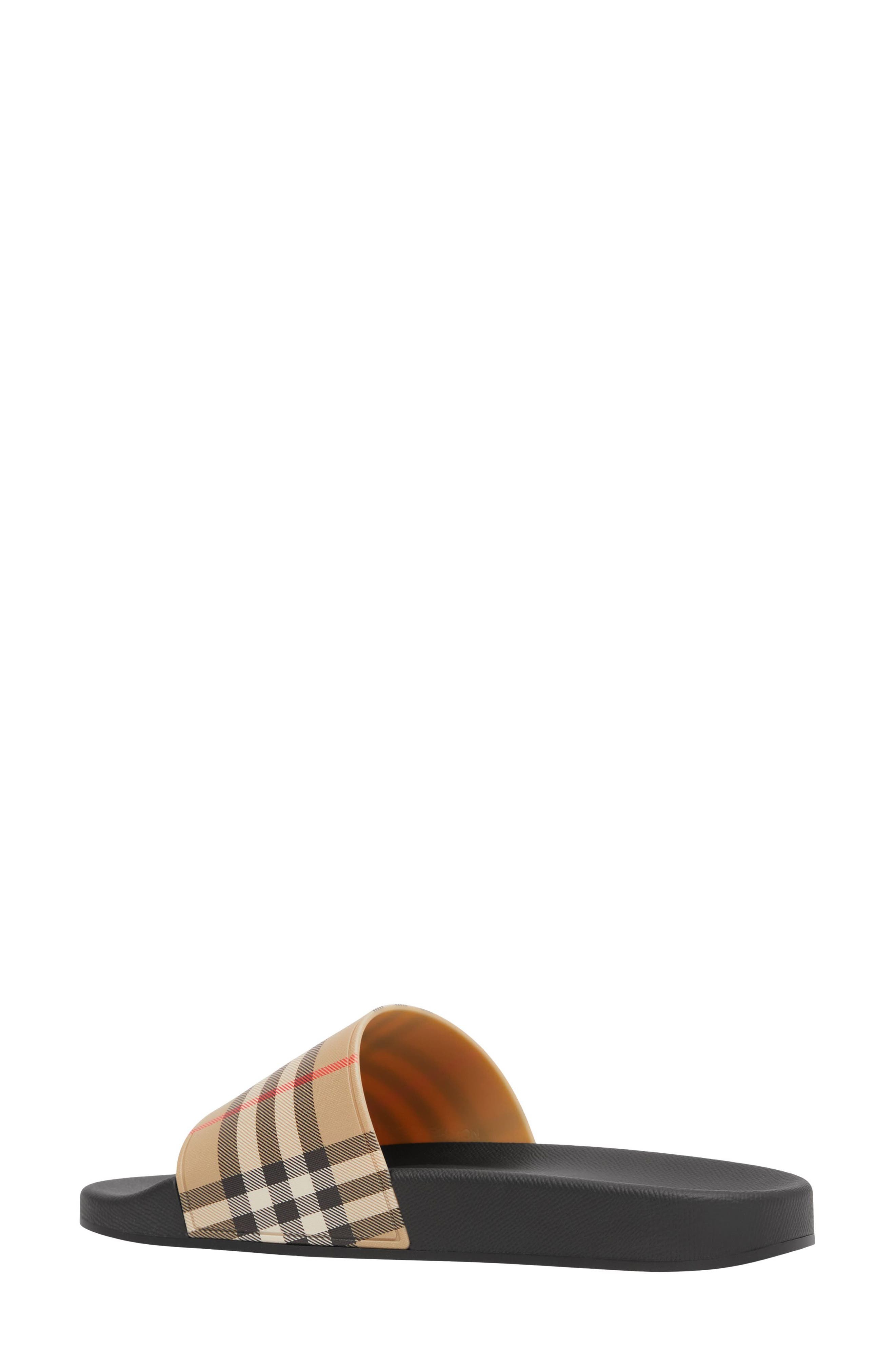 Furley Vintage Check Slide Sandal - 2