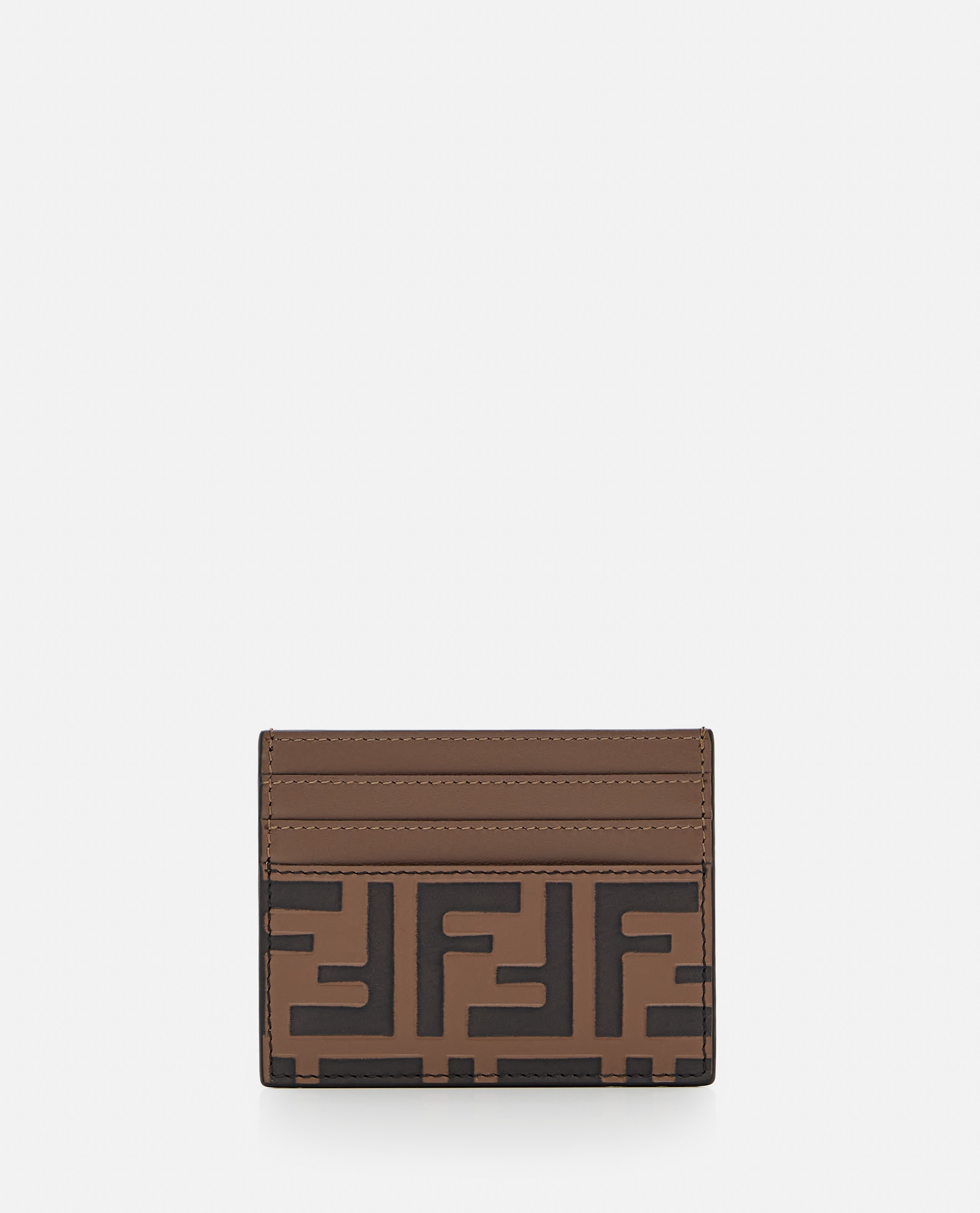 LOGO LEATHER CARDHOLDER - 1