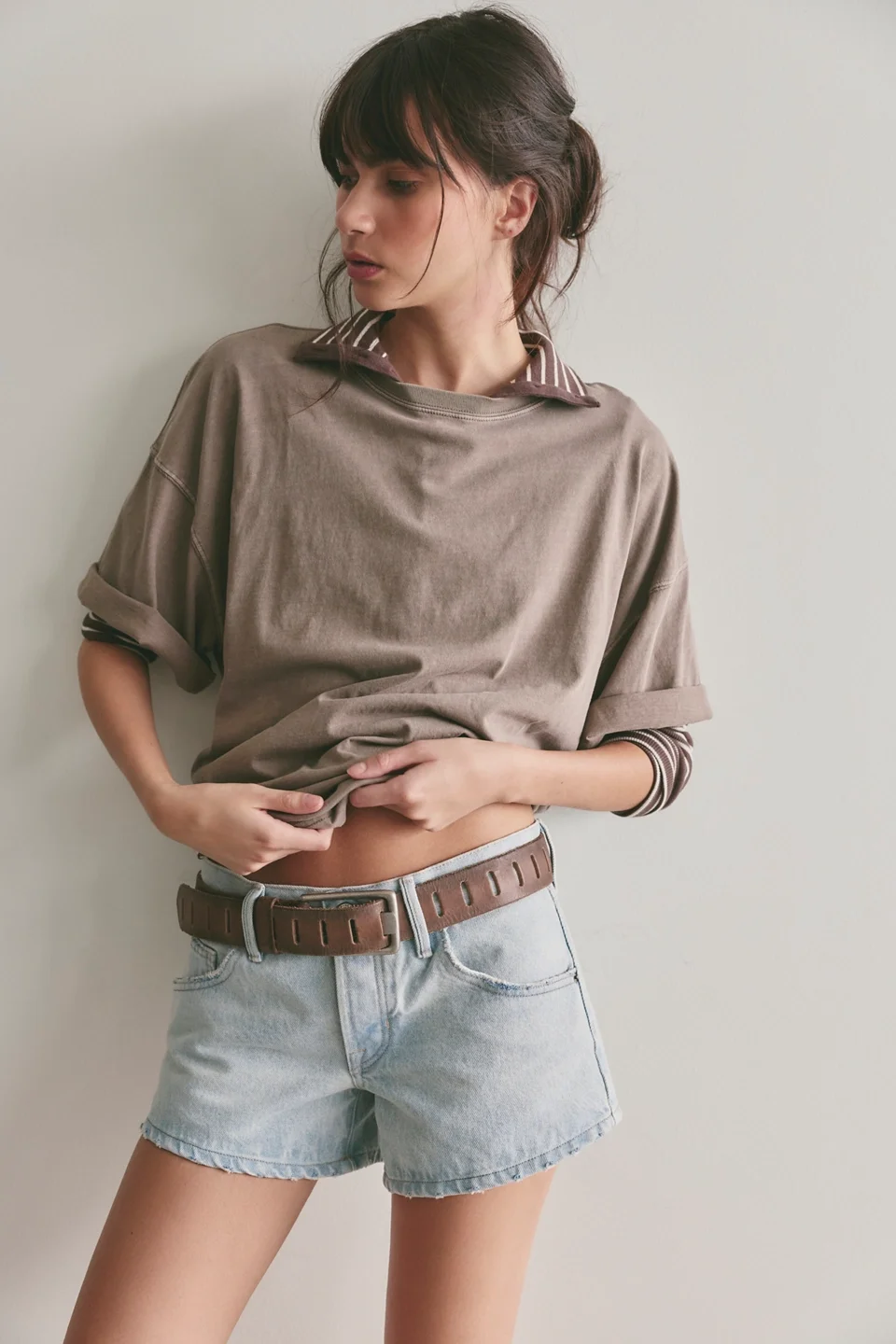 We The Free Tennessee Low-Rise Denim Shorts - 1