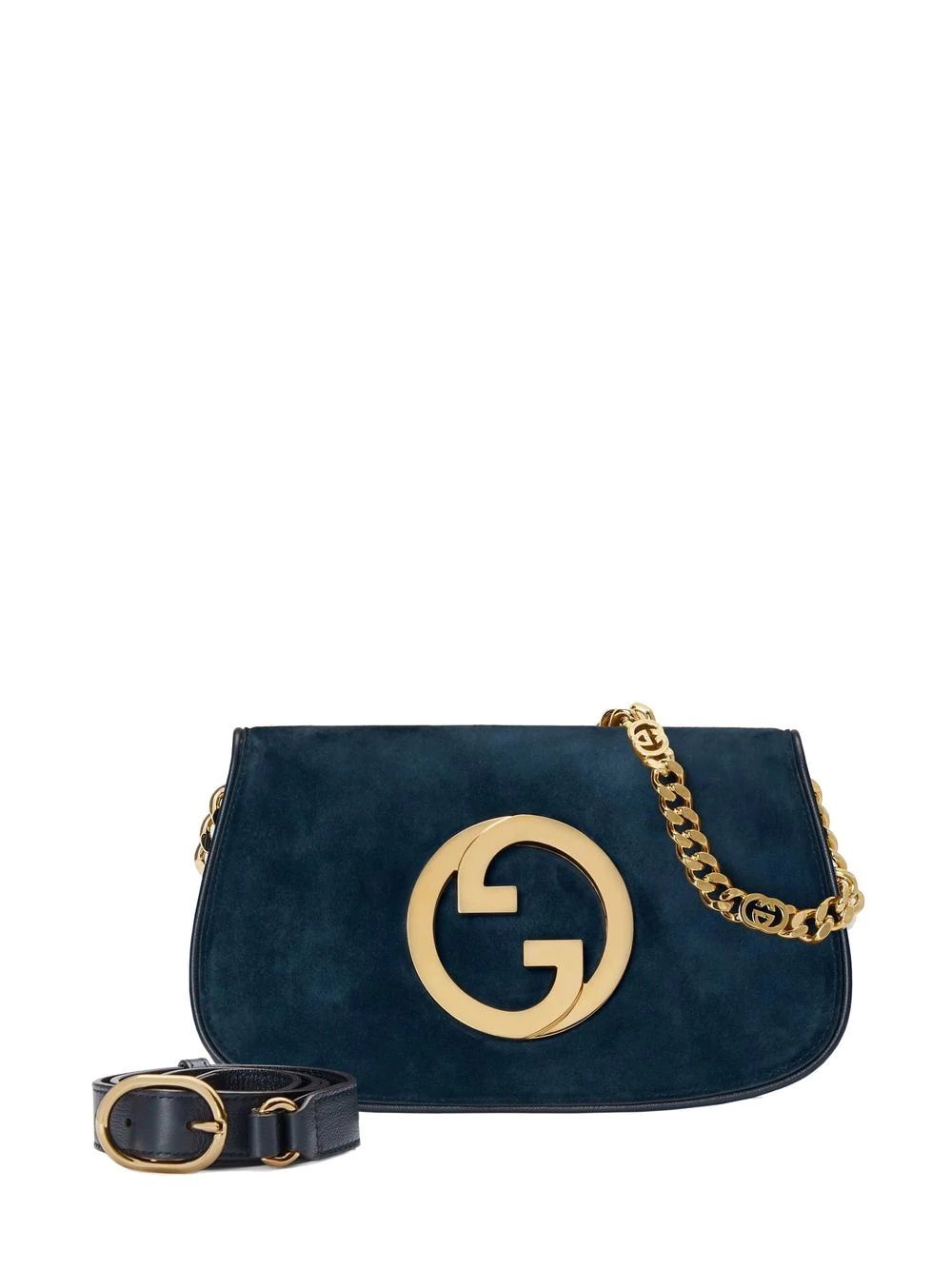 Blondie suede shoulder bag - 6