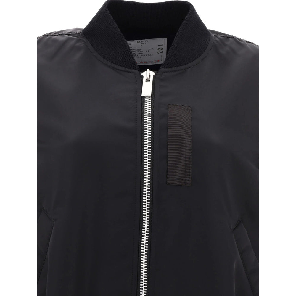 Sacai Black Jackets - Bomber Jackets Women - 2