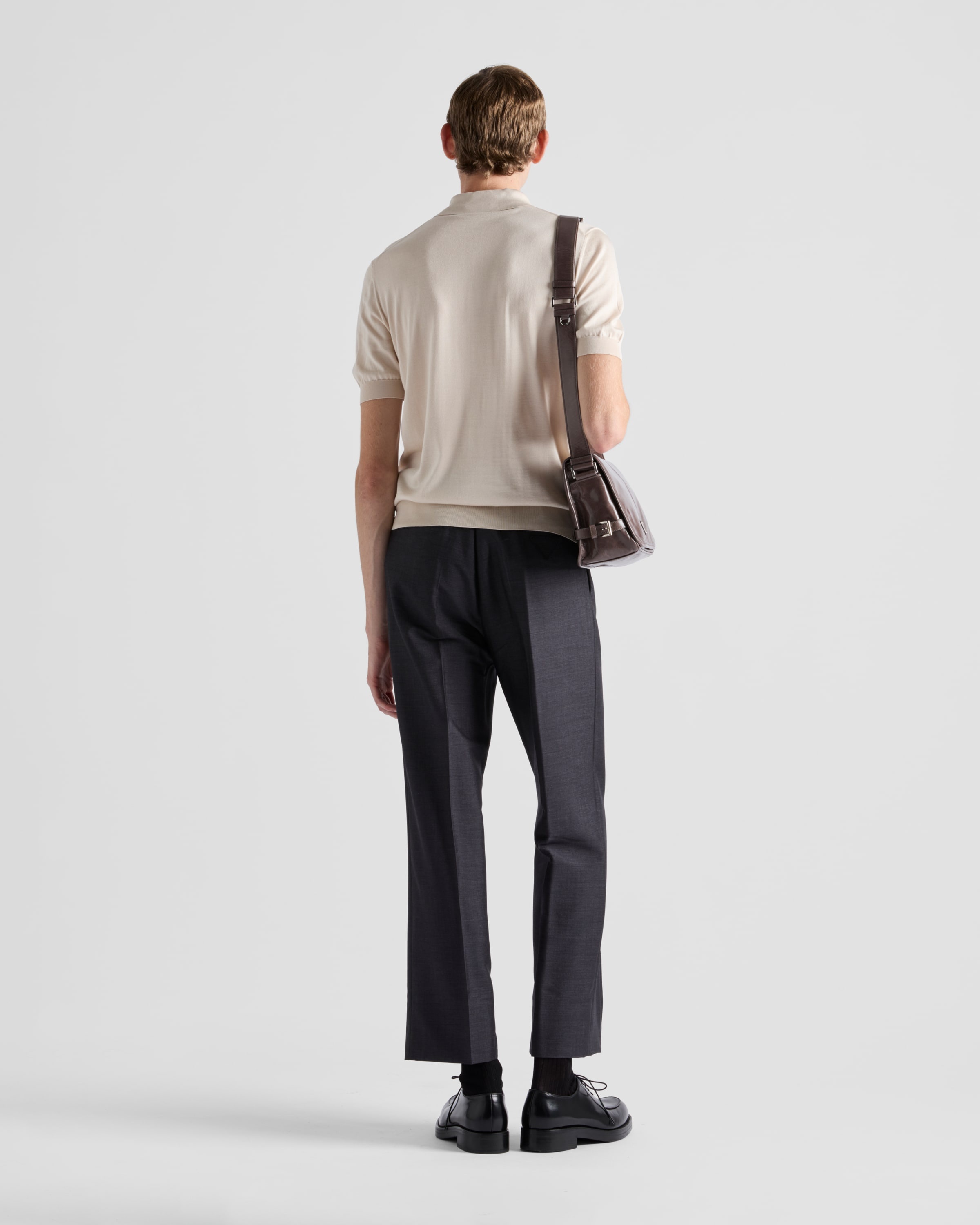 Silk polo shirt - 5