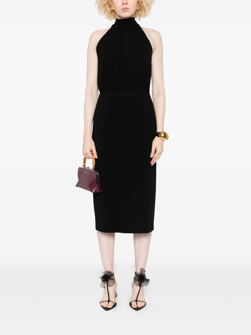 Max Mara halterneck sheath midi dress outlook