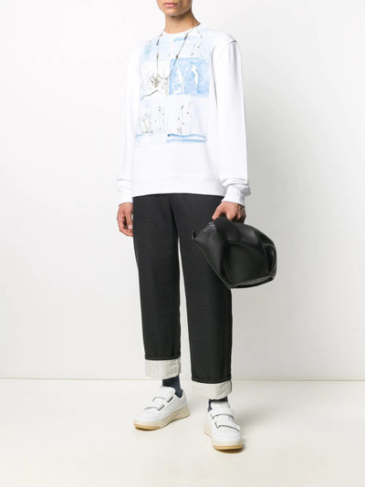 Lanvin comic-print sweatshirt outlook