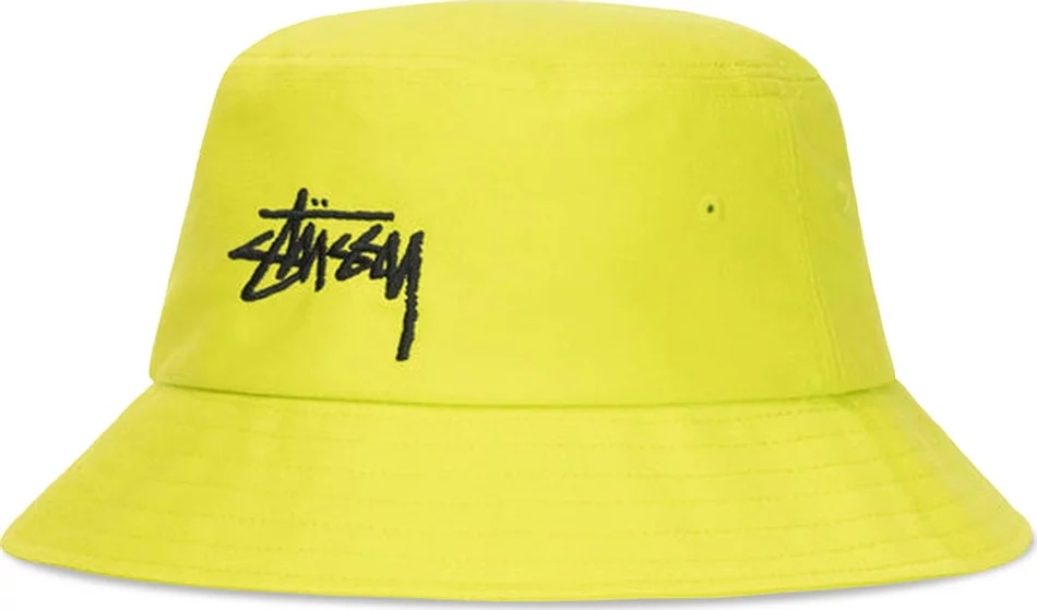 STUSSY Men Big Stock Bucket Hat - 1