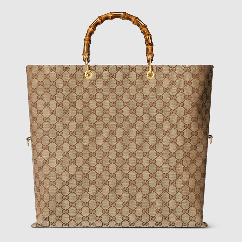 Bamboo large reversible tote bag 8