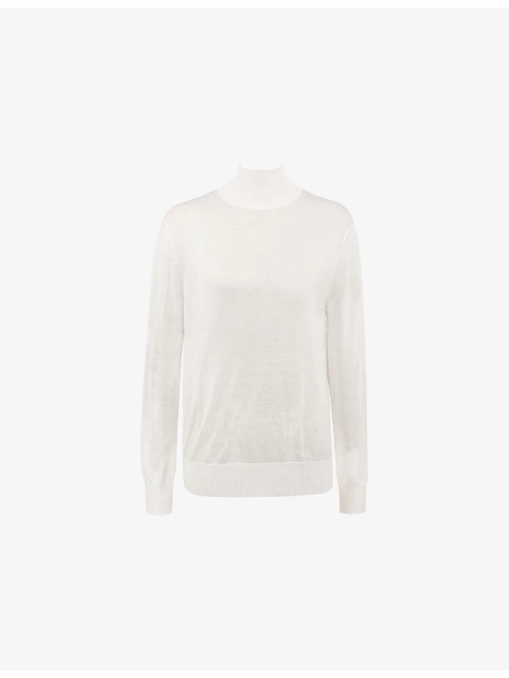 Angel Polo-Neck Silk and Wool Jumper - 1