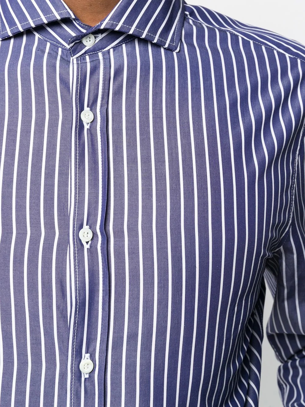 striped cotton shirt - 5