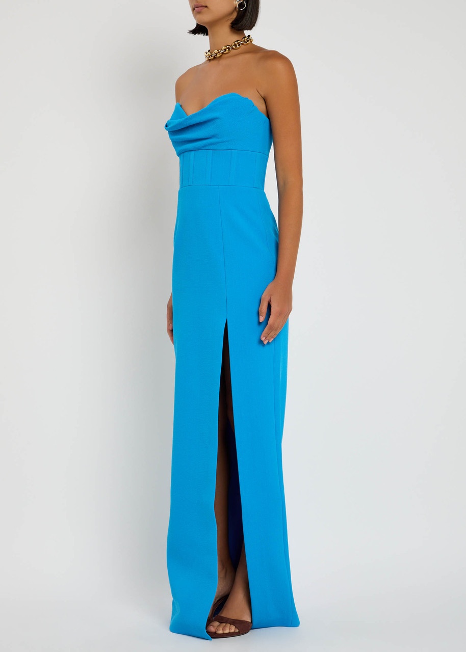 Rebecca Vallance Skylar Strapless Crepe Gown - 2