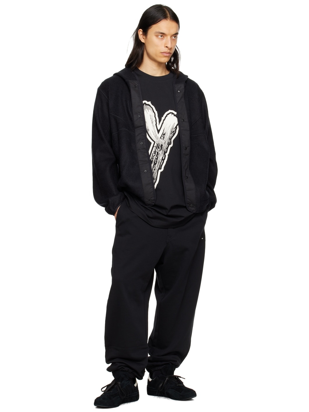 Black Drawstring Sweatpants - 4