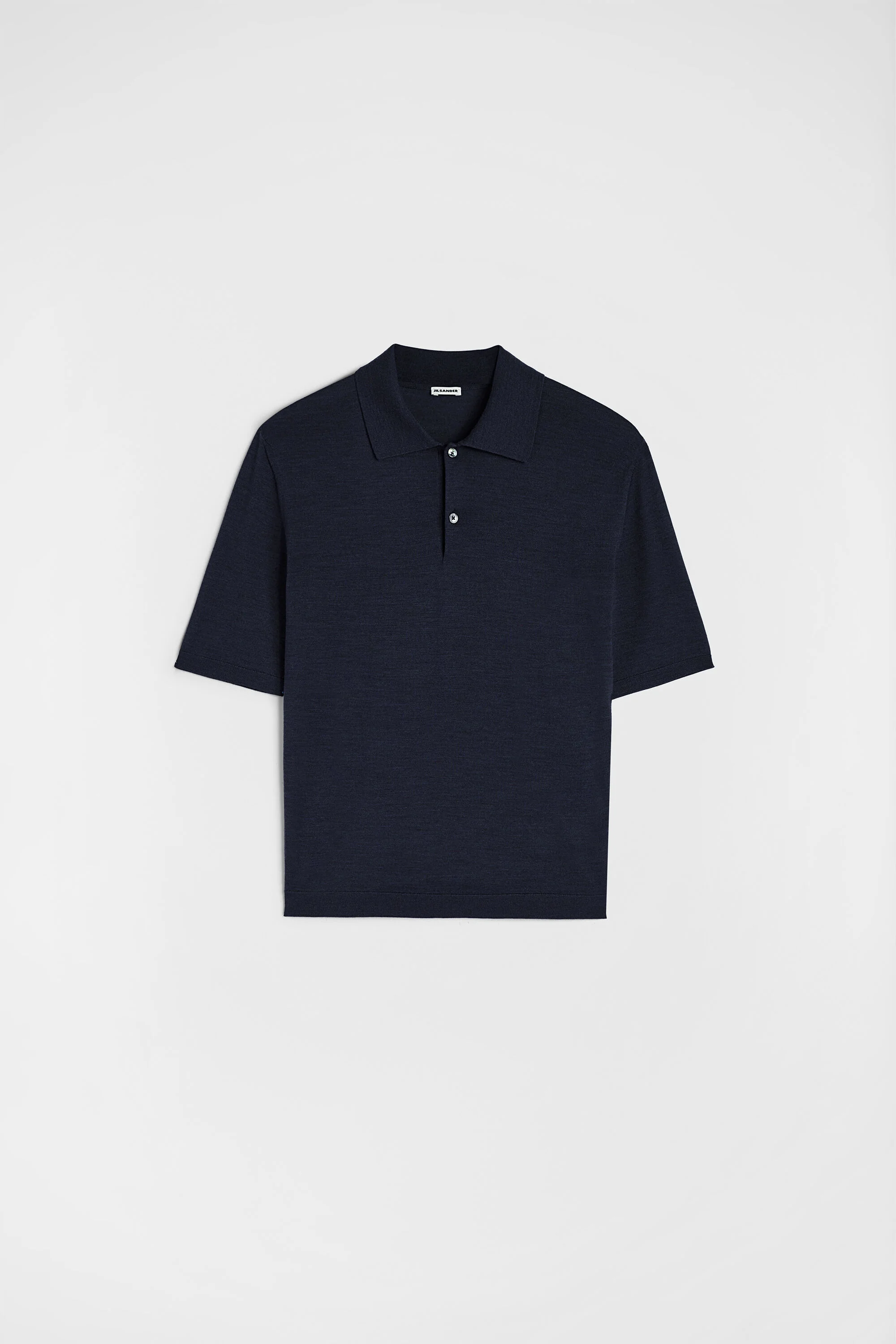 Lightweight Wool Polo T-Shirt - 1