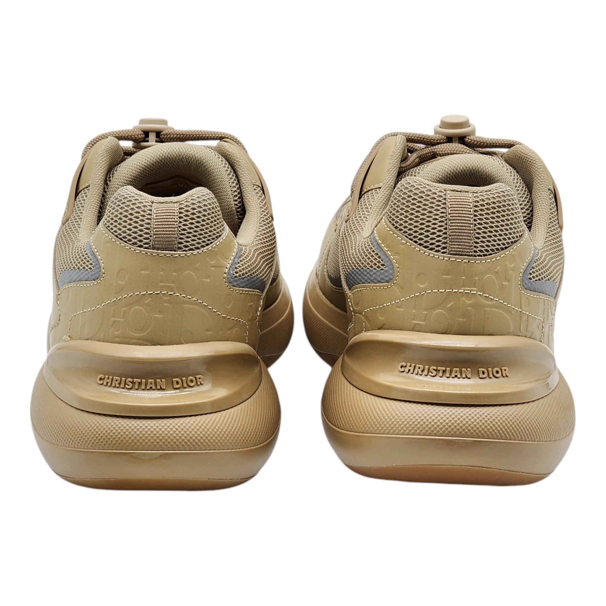 Dior B24 Sneakers - Mesh and Leather - Beige 46 - 4