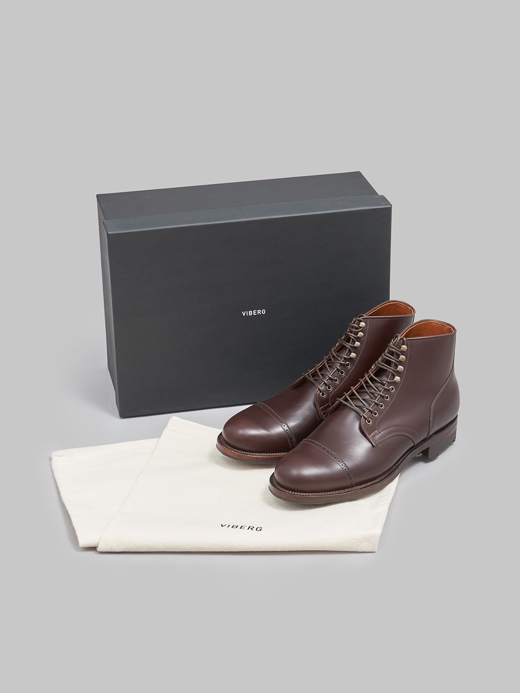 Viberg Service Boot 2030 Annonay Vocalau Warm Brown French Calf - 10
