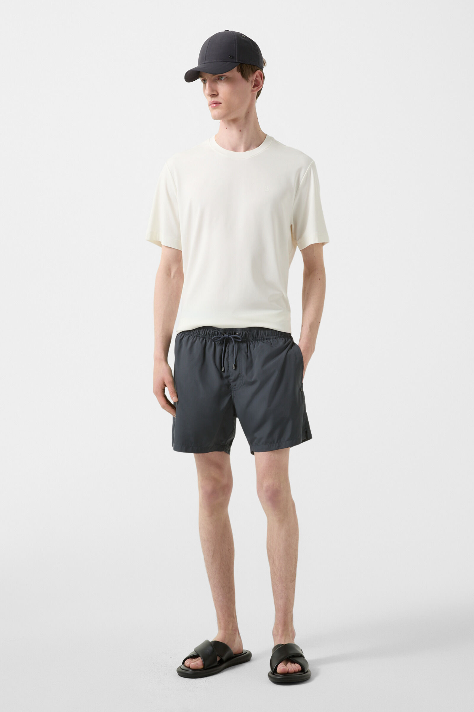 Paul swim shorts in Anthracite - 4