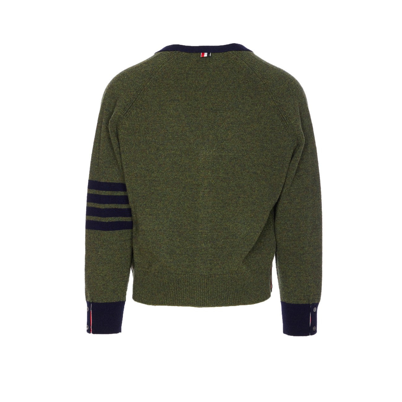 Thom Browne Men 4Bar Stripe Cardigan - 2