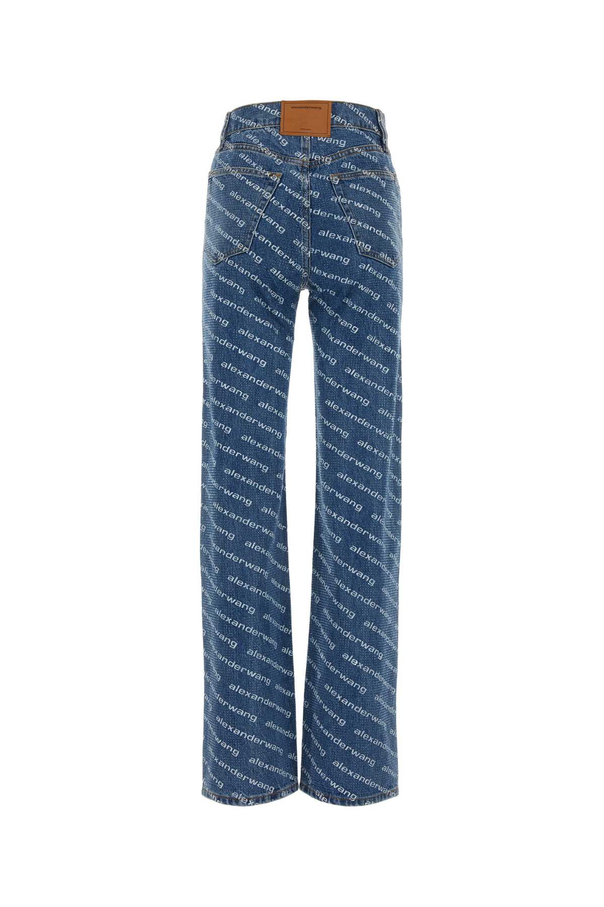 Alexander Wang Women Printed Denim Jeans - 2