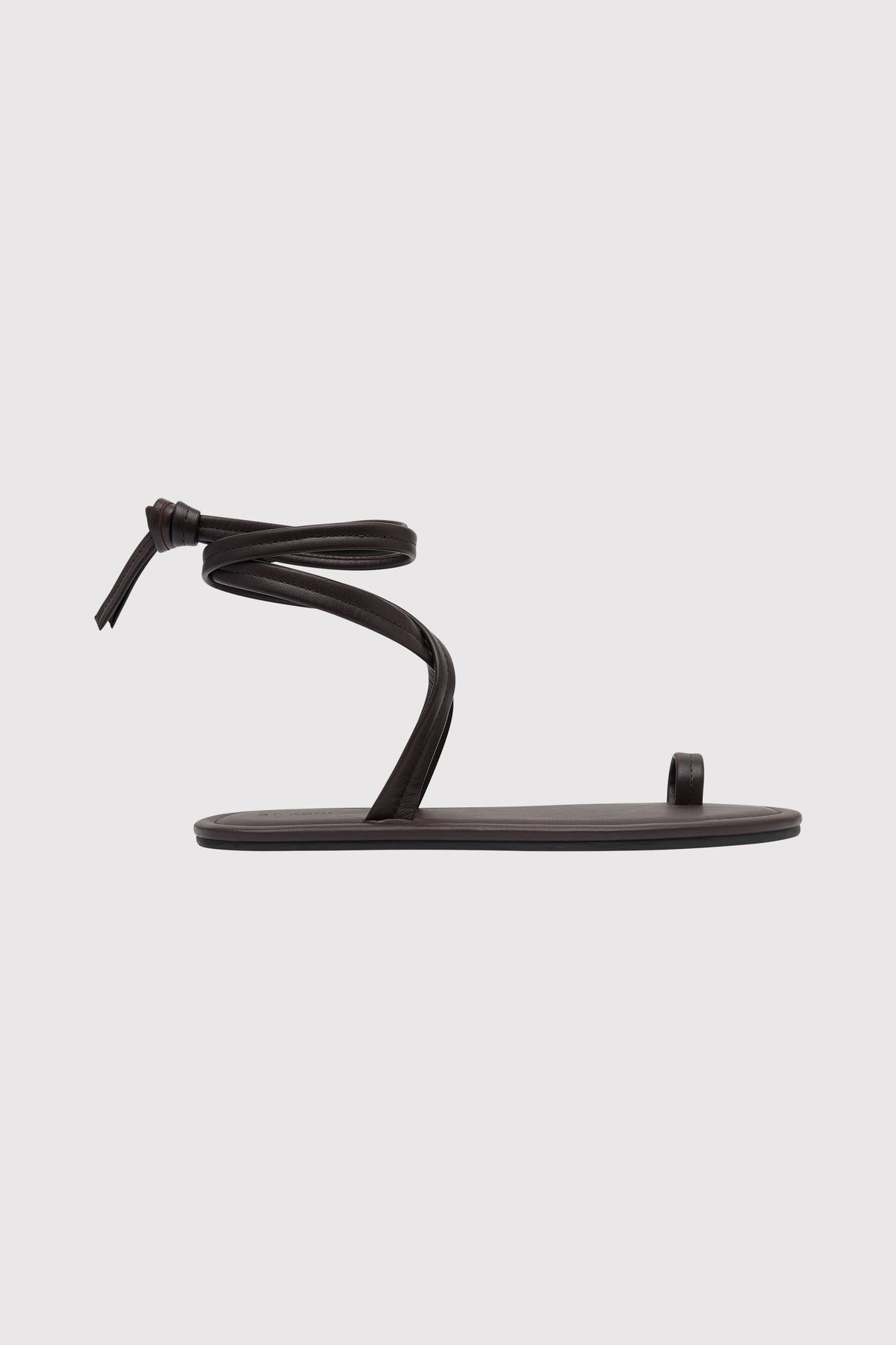 Tie Up Flat - Coffee - 1