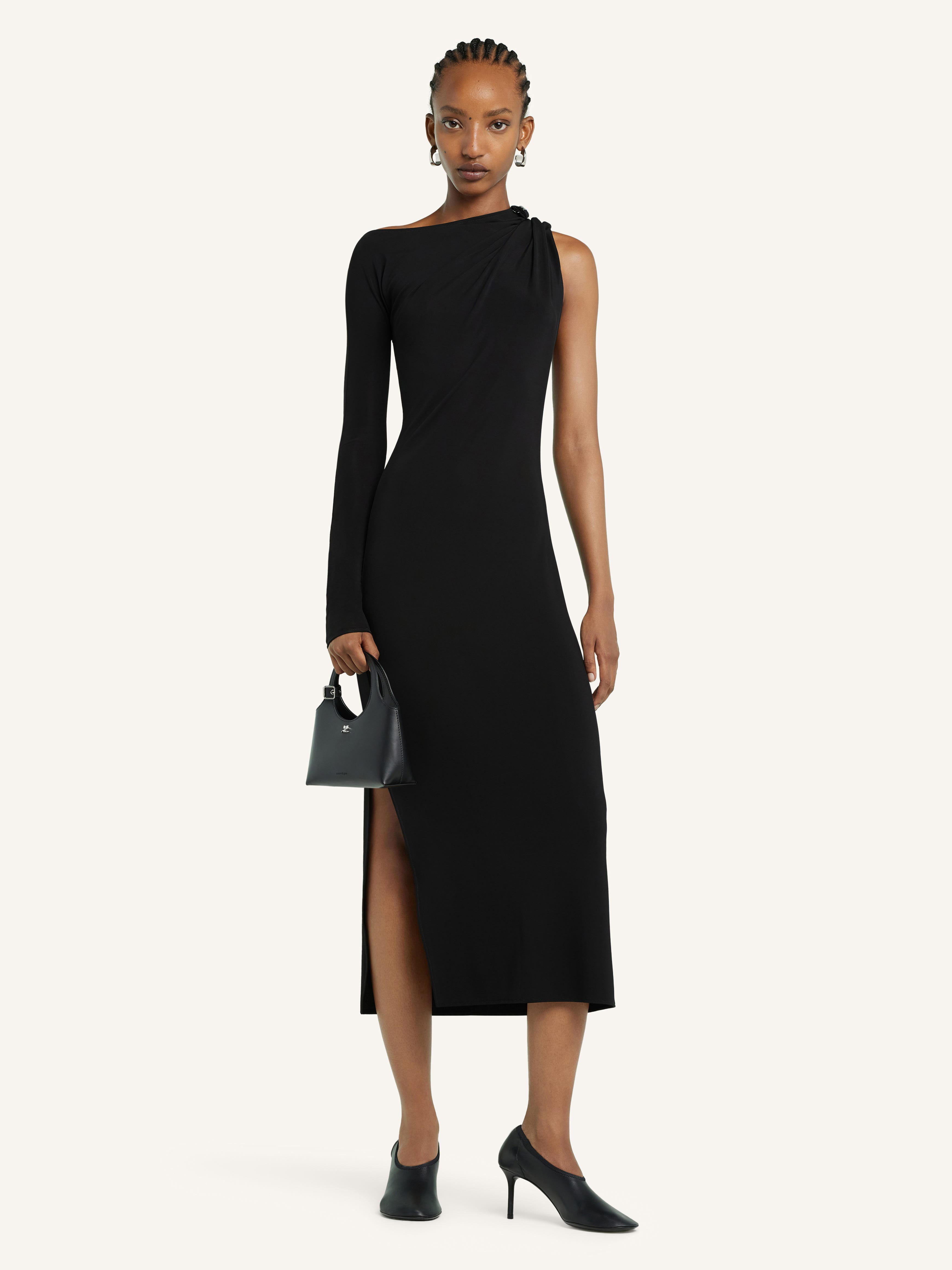 ASYMMETRIC LONG DRESS - 2